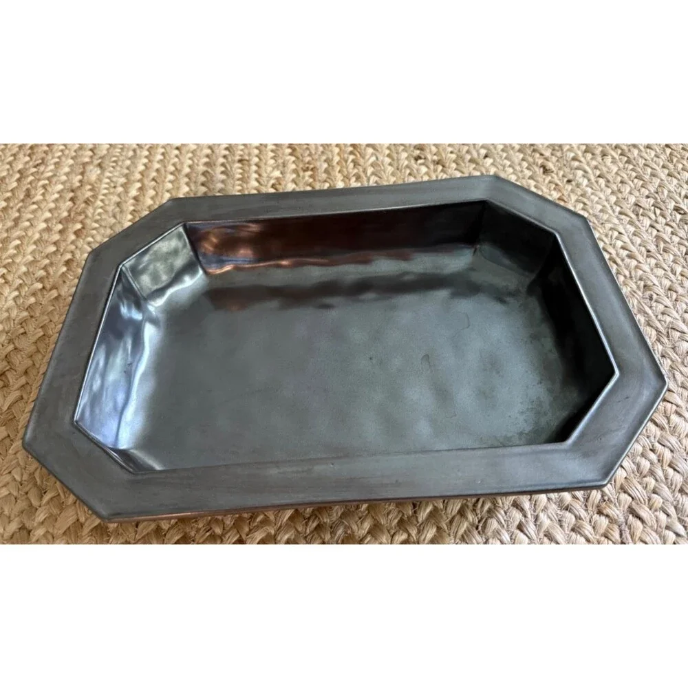 Juliska Pewter Stoneware Large Rectangular Baker 15